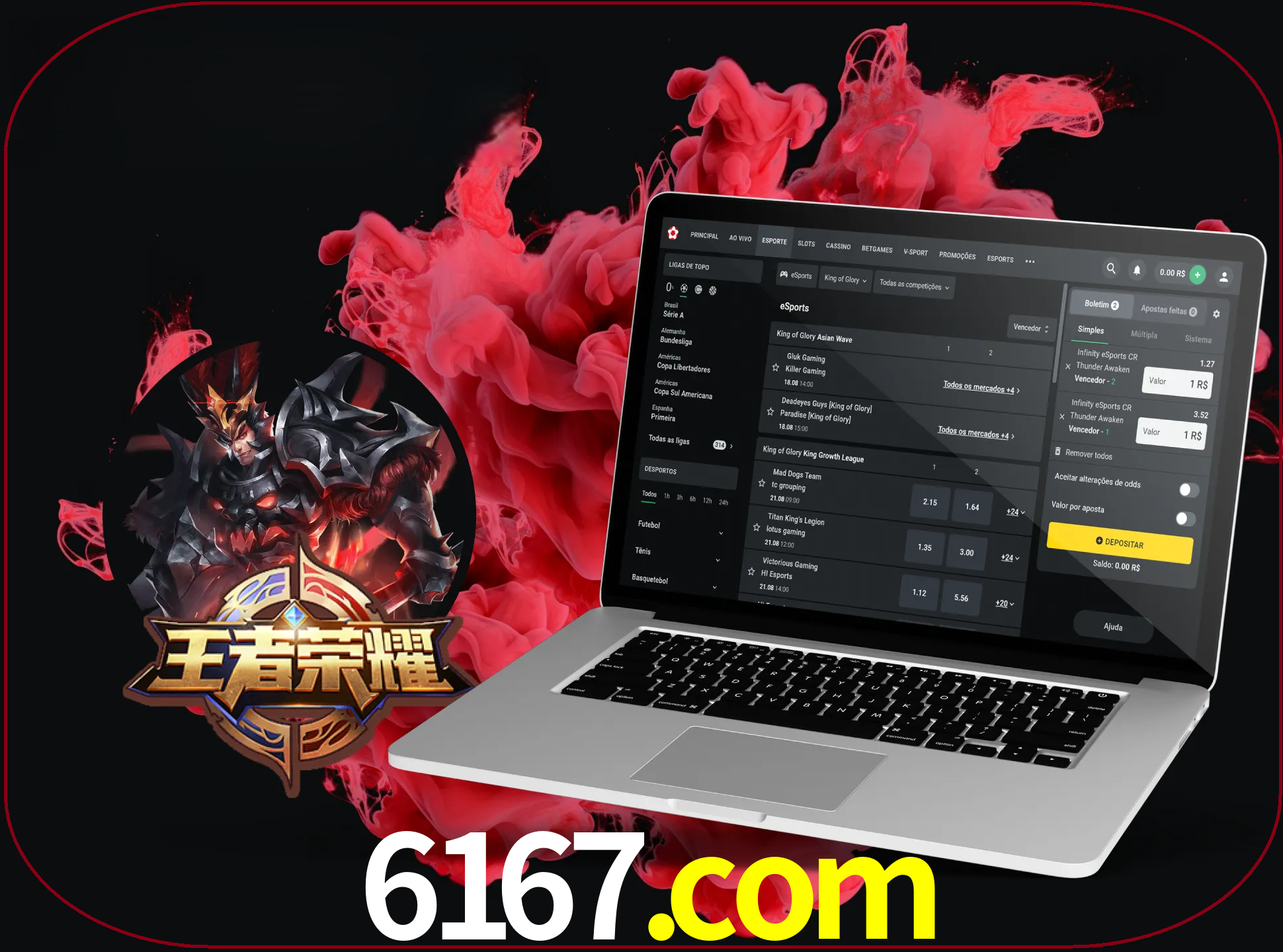 Um jogo global que conquistou os corações dos utilizadores de todo o mundo e que foi desenvolvido na China está disponível no 6167.