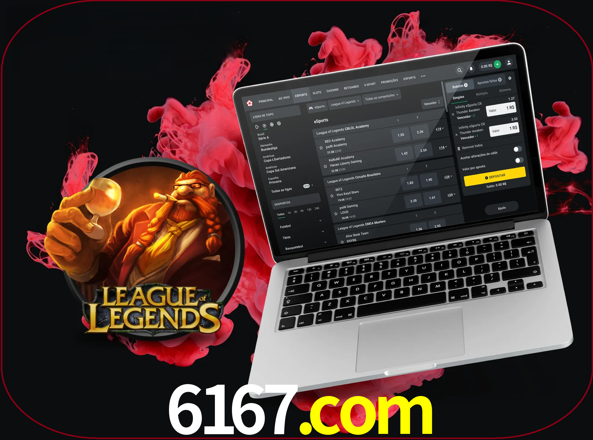 Se é um fã deste jogo, muitos torneios fantásticos que o vão surpreender estão disponíveis no 6167.